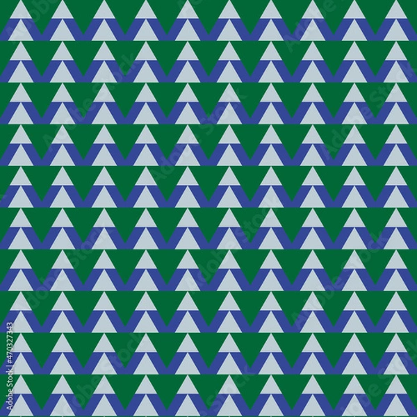 Obraz seamless geometric pattern