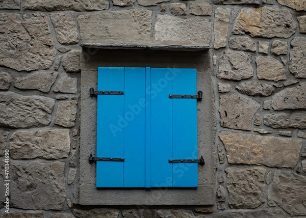 Fototapeta The ancient architecture in town Hum