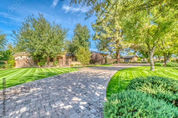 Obraz Front of a luxury home