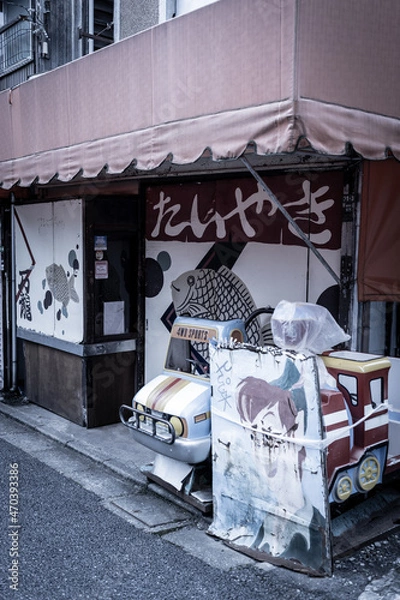 Obraz レトロな鯛焼き屋さん