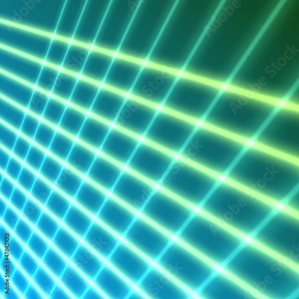 Obraz 80s 90s retro glowing intersecting lines background