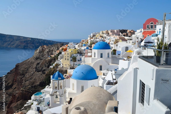 Obraz Tree blue domes