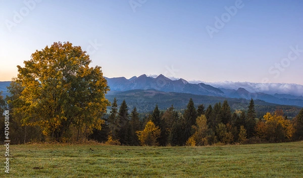 Obraz Łapszanka, przełęcz