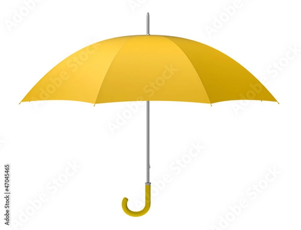 Obraz yellow umbrella