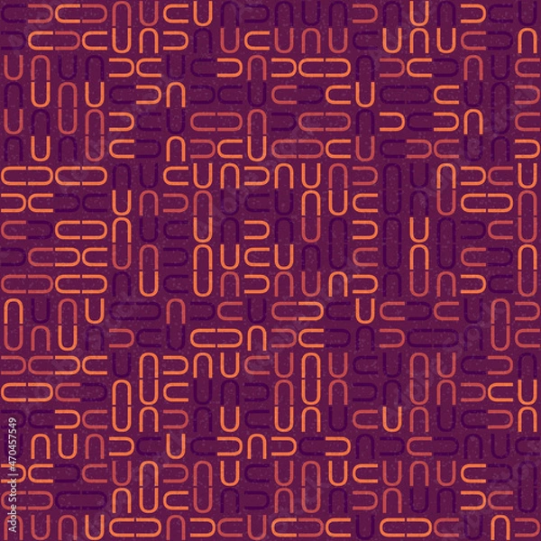 Fototapeta Abstract Geometric Pattern generative computational art illustration