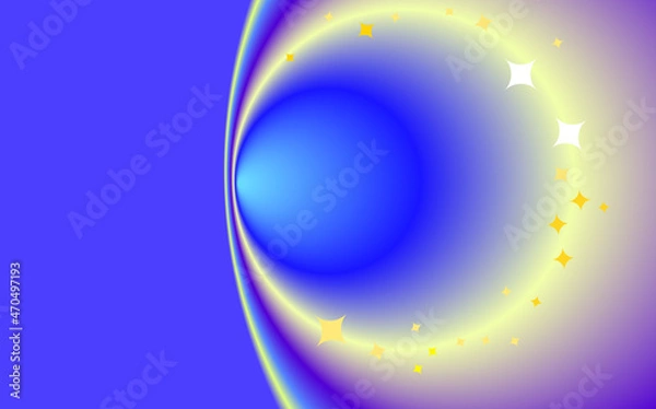 Fototapeta Minimalistic colorful abstract background. Abstract colored template. Gradient background.