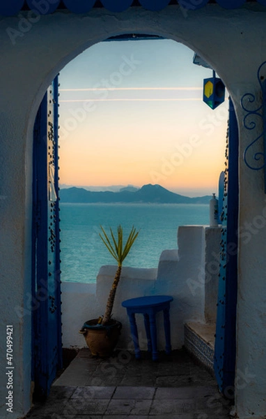 Obraz view from the window