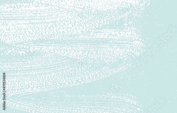 Fototapeta Grunge texture. Distress blue rough trace. Curious