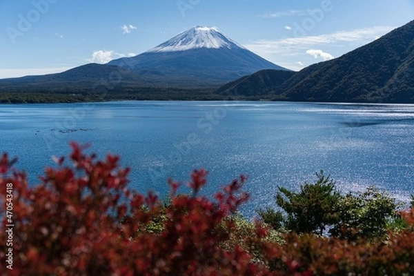 Obraz mountain and lake