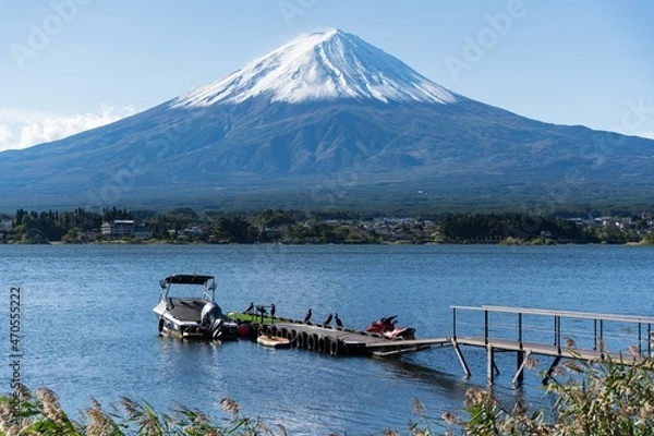 Obraz mountain and lake