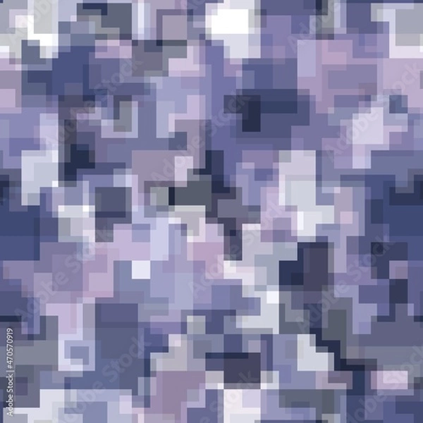 Fototapeta Abstract urban pixel motif geometric brushed texture background