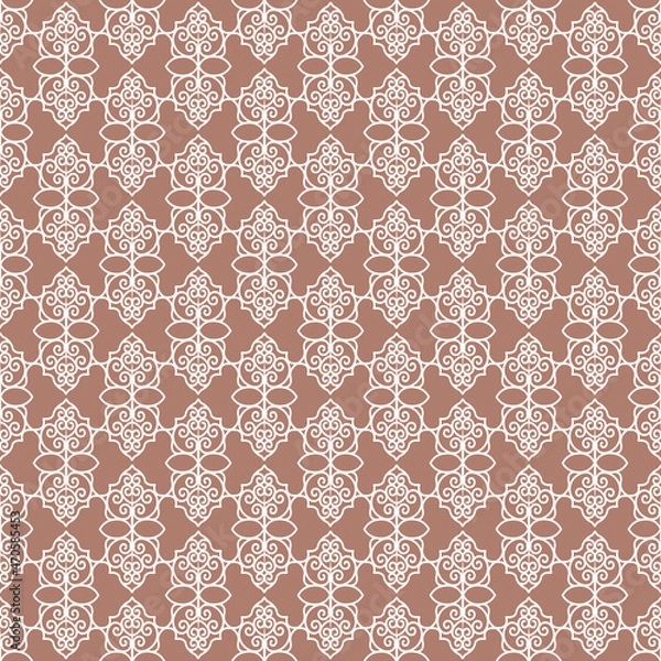 Fototapeta white outline pattern