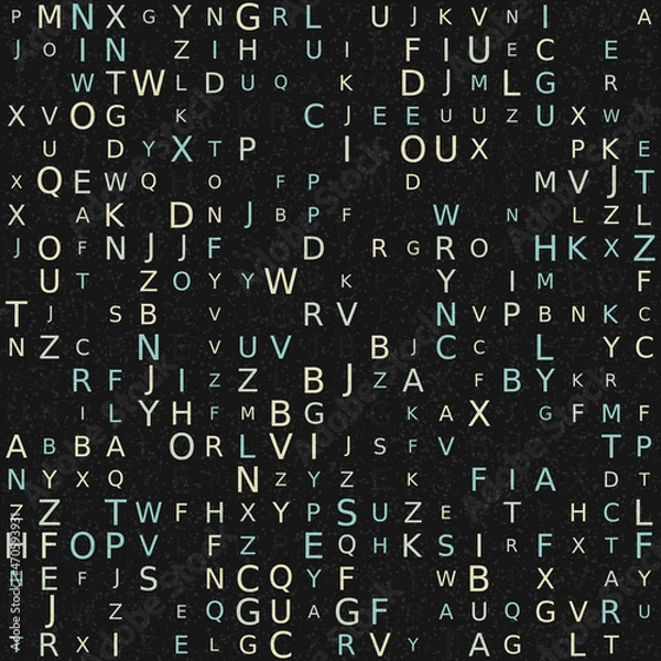 Fototapeta Abstract Geometric Pattern generative computational art illustration