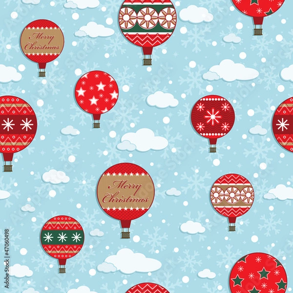 Obraz christmas pattern