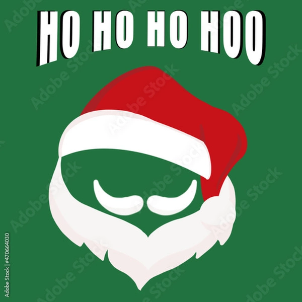 Obraz Santa Claus  Ho Ho Ho illustration by PV