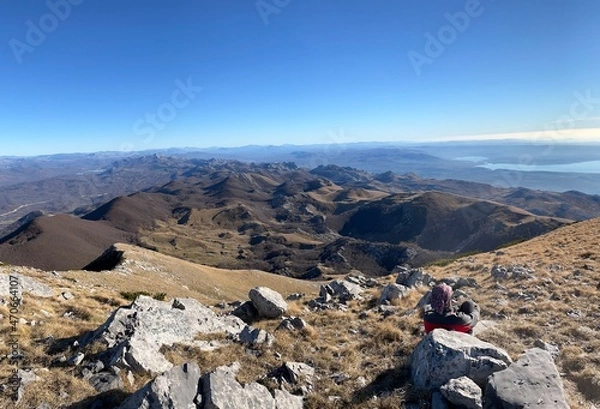 Obraz Path to Sveto brdo mountain, landscape