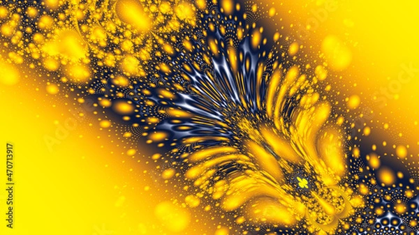 Fototapeta 3D Abstract fractal background.