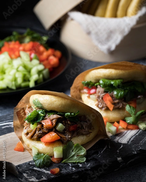 Obraz Chinese hamburger