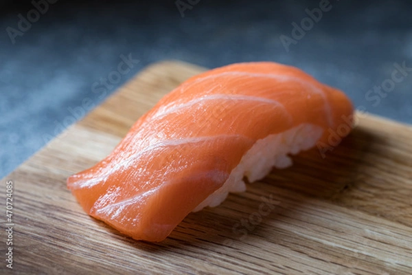 Fototapeta Salmon sushi