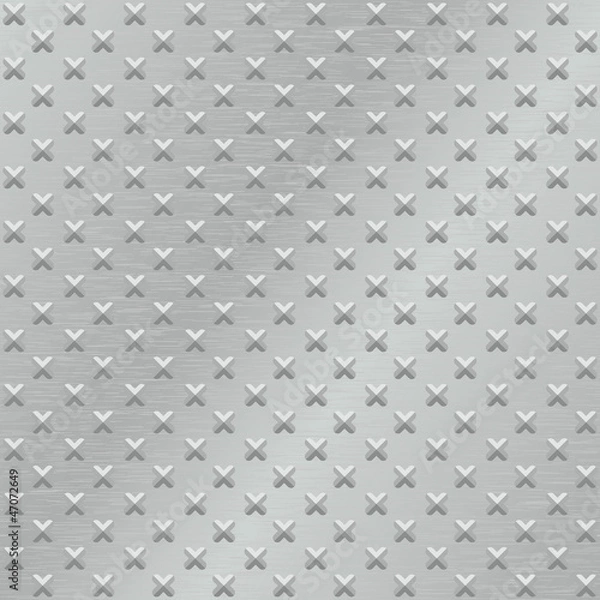 Fototapeta horizontal seamless brushed metal