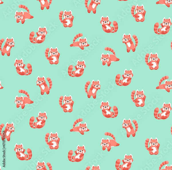 Obraz Cute Red Pandas