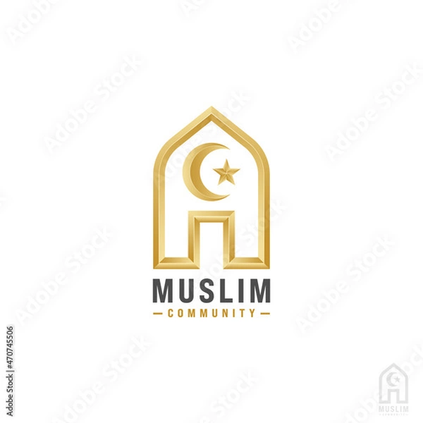 Obraz Muslim Community Logo