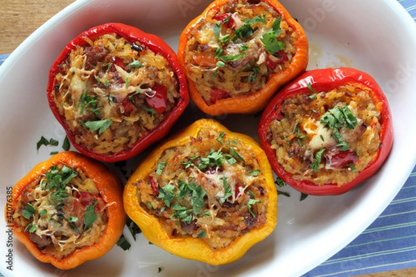 Obraz Stuffed peppers