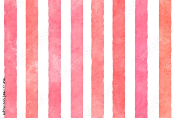 Fototapeta 背景素材_水彩テクスチャ_ピンク