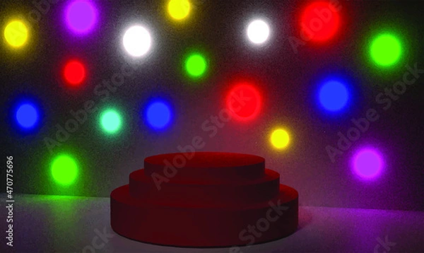 Obraz christmas lights eps vector