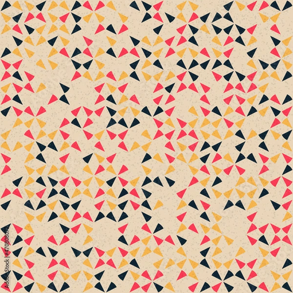 Fototapeta Abstract Geometric Pattern generative computational art illustration