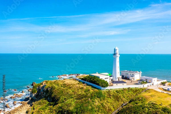 Obraz 秋の犬吠埼灯台（千葉県銚子市）