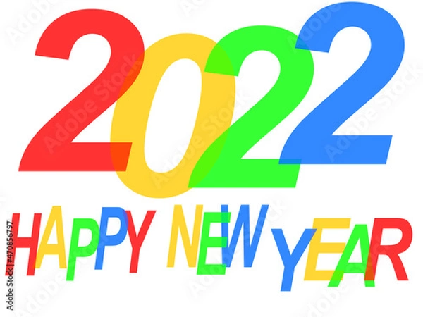 Obraz happy new year 2022