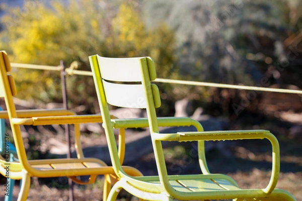Obraz playground in winter