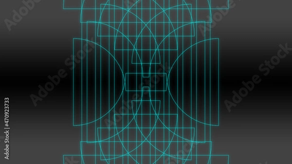 Obraz abstract technology background