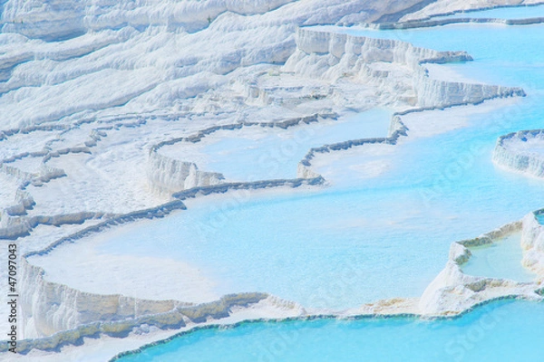 Obraz Travertines in Pamukkale, Turkey