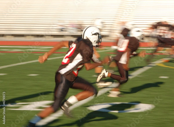 Fototapeta Football Player running