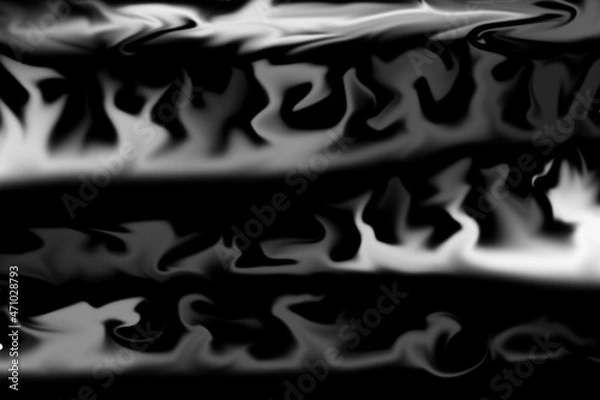 Fototapeta black and white wave