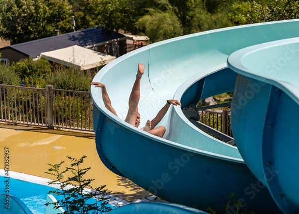 Obraz Glissade tobogan aquatique