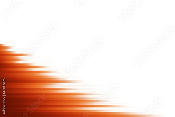 Fototapeta 赤い階段状の帯背景イラスト