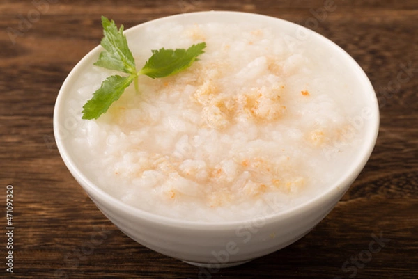 Fototapeta カニ雑炊　お粥