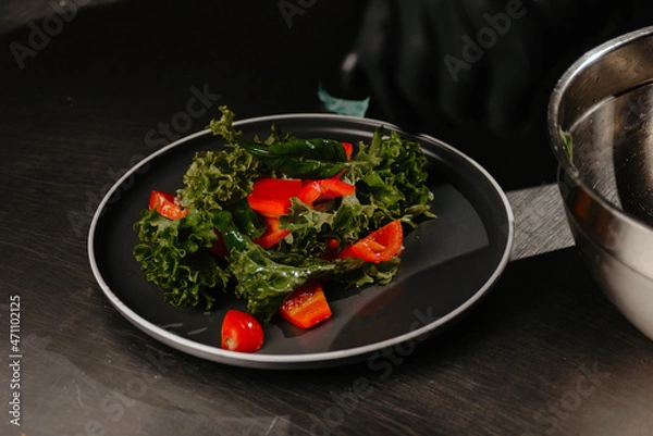 Obraz vegetables in a pan