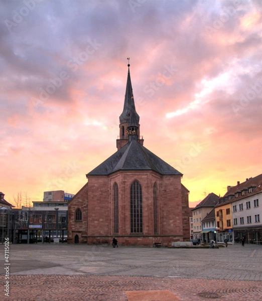 Fototapeta Kirche ZW