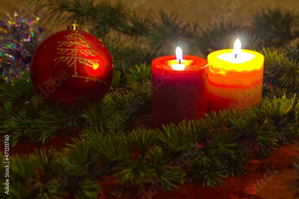 Obraz Christmas Candles