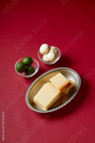 Fototapeta パスタ材料