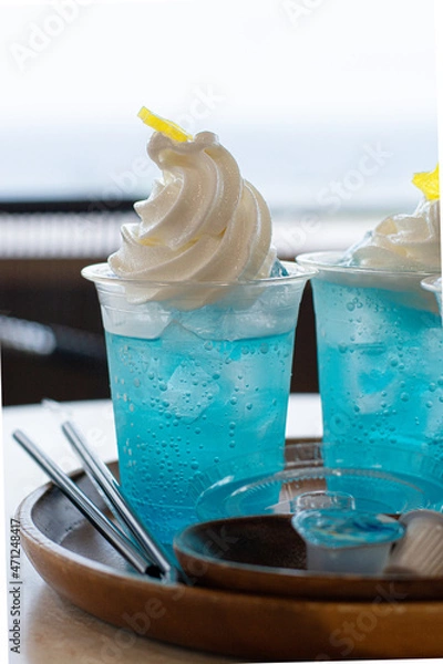 Obraz Cream soda to enjoy the holidays