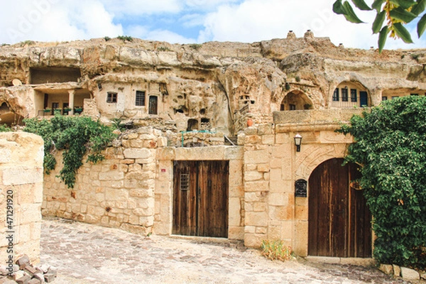 Obraz old house in the town