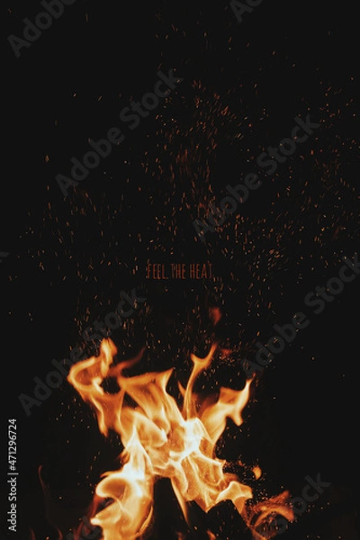Obraz fire in the fire