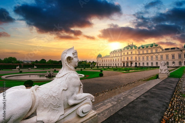 Obraz Schloss Belvedere 