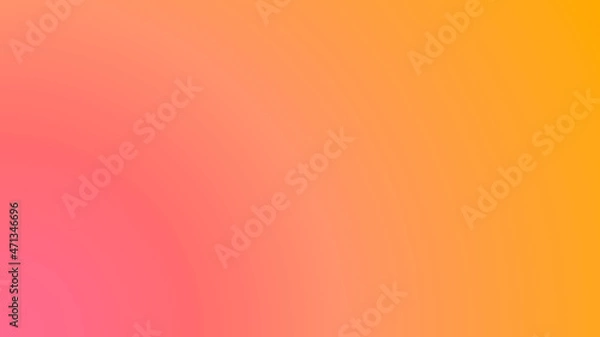 Obraz Orange gradient abstract background. Gradient background in orange colour.