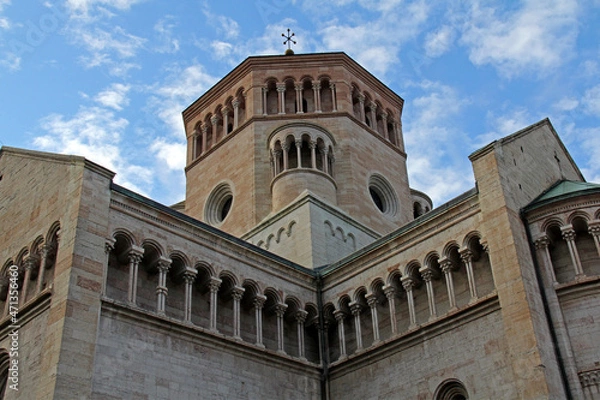 Fototapeta Cattedrale di San Vigilio a Trento; il tiburio